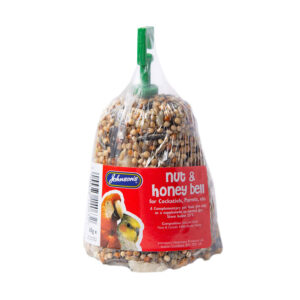 Johnson's Treat2Eat Cockatiel Nut+Honey Bell Bird Treat 60g