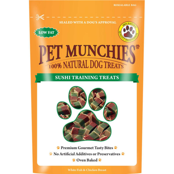 Pet Munchies Dog Training Treats Sushi