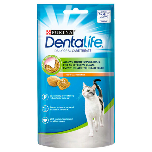 Dentalife Oral Care Cat Treats Chicken 40g