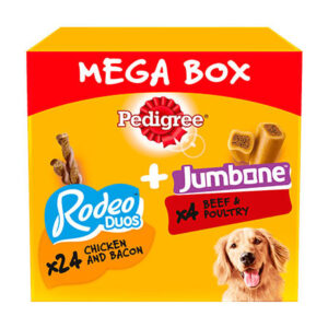 Pedigree Dog Treats Rodeo & Jumbone Mega Box 780g