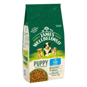 James Wellbeloved Complete Dry Dog Food Puppy Fish 2kg