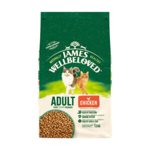 James Wellbeloved Complete Dry Cat Food Adult Chicken
