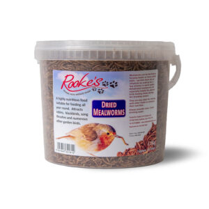 Rooke's Wild Bird Dried Mealworms Tub